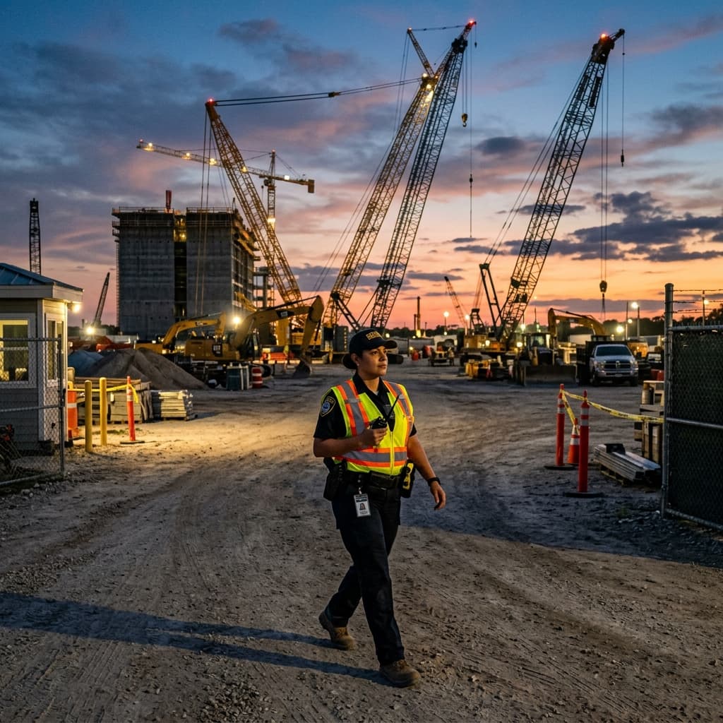 Construction Site Security: Preventing Theft and Vandalism on Florida Job Sites
