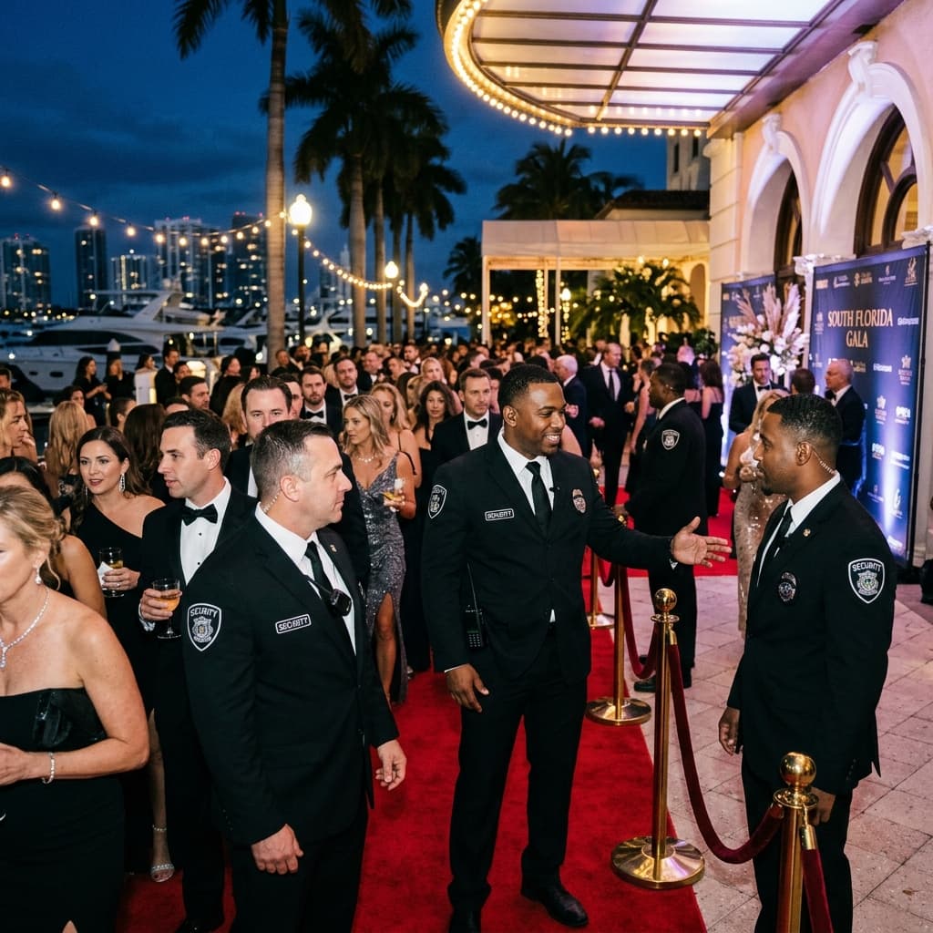 Event Security in South Florida: What to Expect from DS Legacy Security