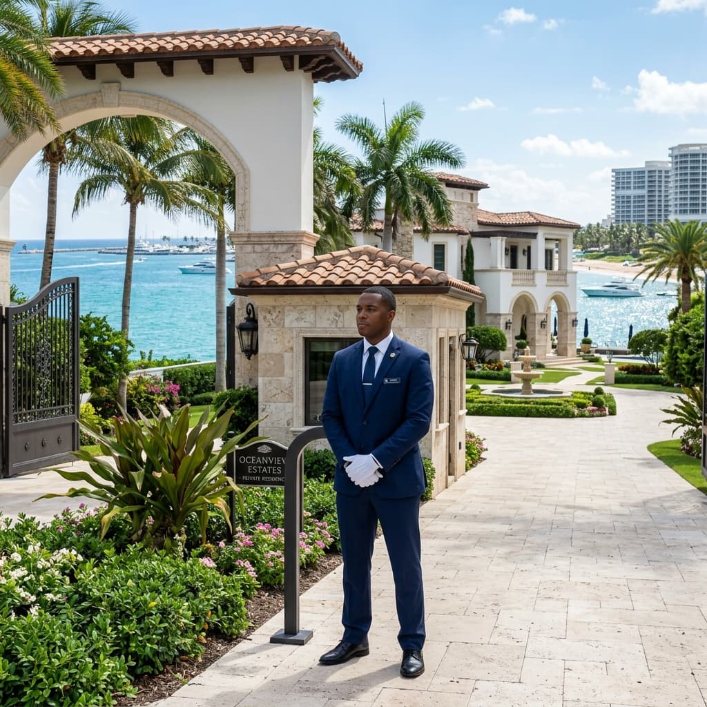The Role of Security Guards in South Florida Luxury Real Estate